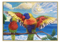 Rainbow Lorikeets: Shelter After the Storm