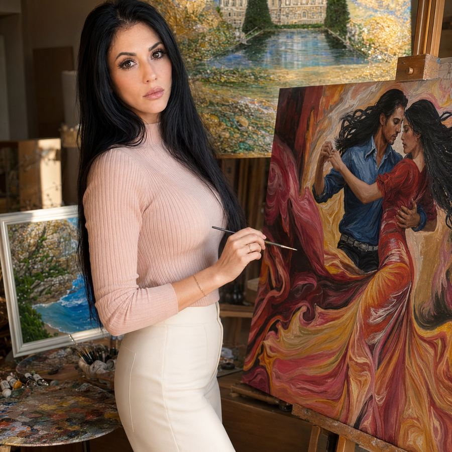 Collectible contemporary artist