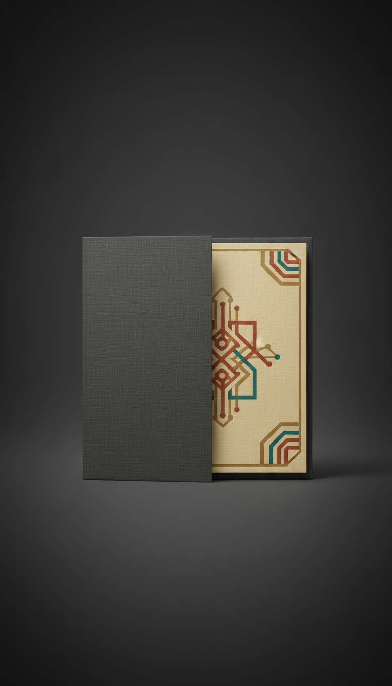 Digital Provenance Certificate in Linen Folder