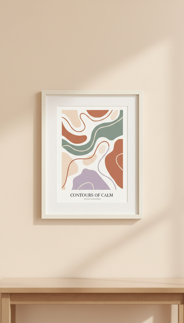Framed Print In Matte Black